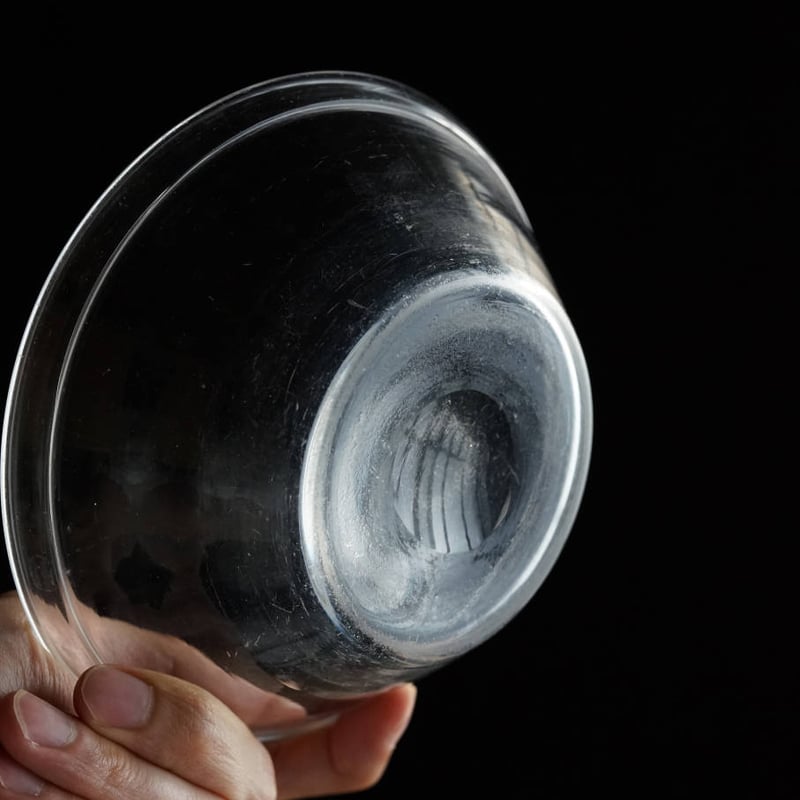 アンティーク ガラス工芸 金彩 フィンガーボウル V R7253