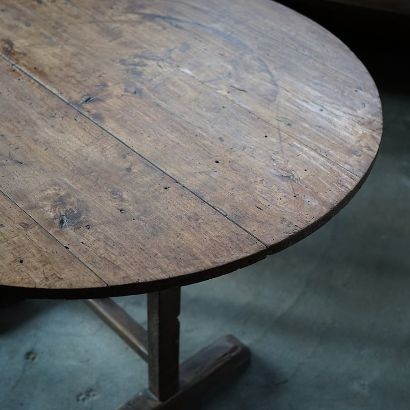 アンティーク ワインテーブル テイスティング フランス ヴィンテージ