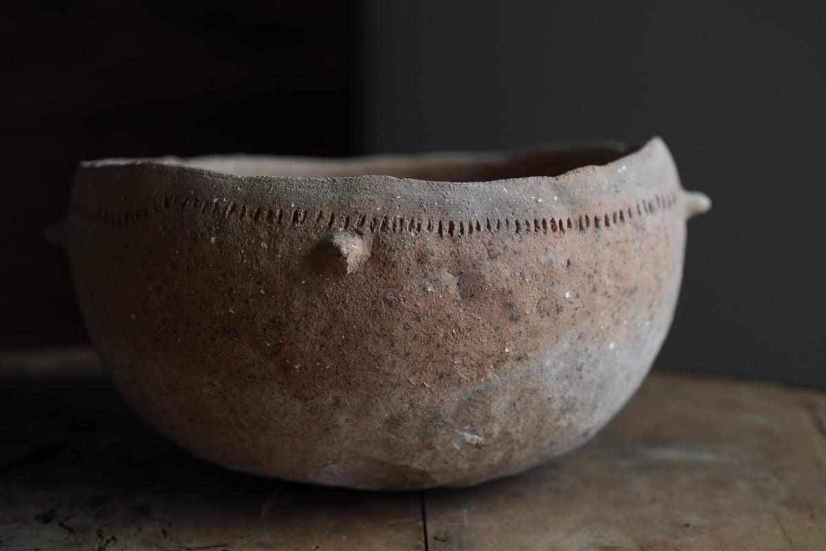 紀元前 古いヨルダンの鉢 大型土器 大鉢 / BC3000年‐BC2500年頃 紀元前