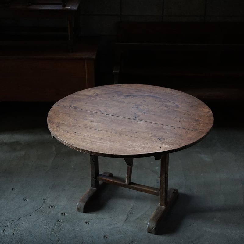 ワイン農家のテイスティング フォールディングテーブル / 19世紀