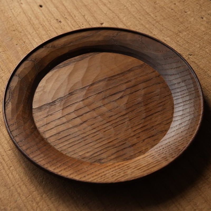 栗リム皿 φ240 / 富井貴志 | gallery yaichi