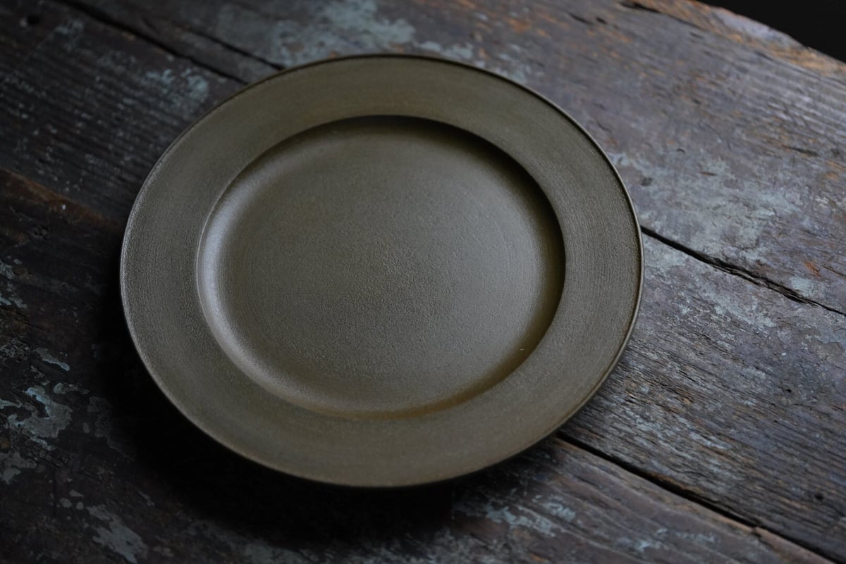 色漆リム皿_黄 / 富井貴志 | gallery yaichi