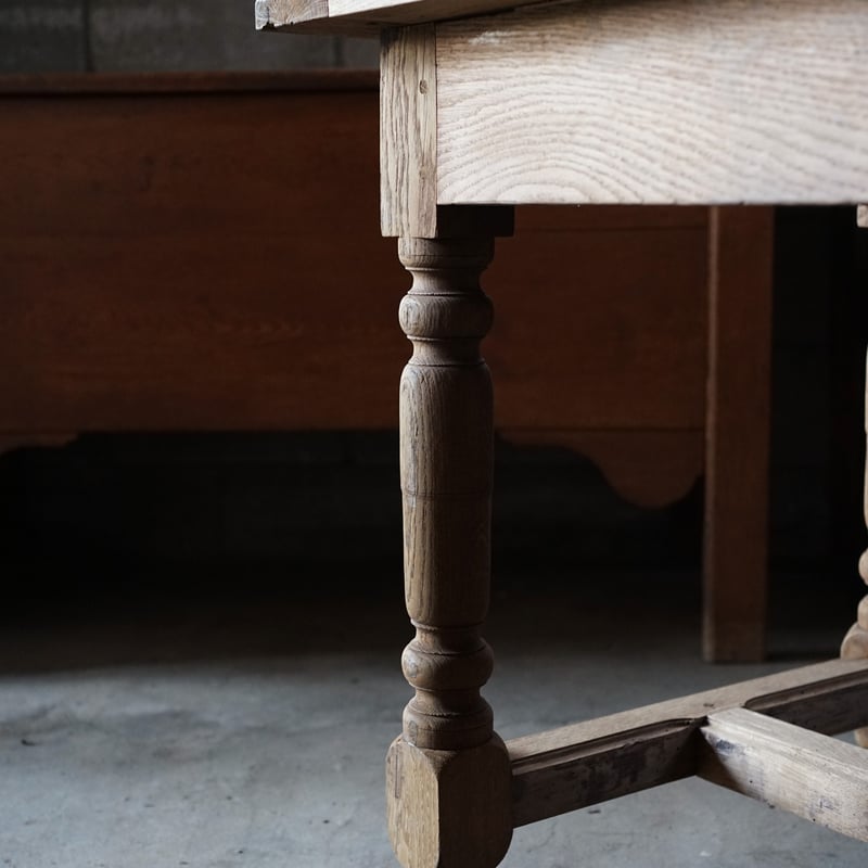 古い無垢材の木製テーブル / 19世紀・北フランス | gallery yaichi