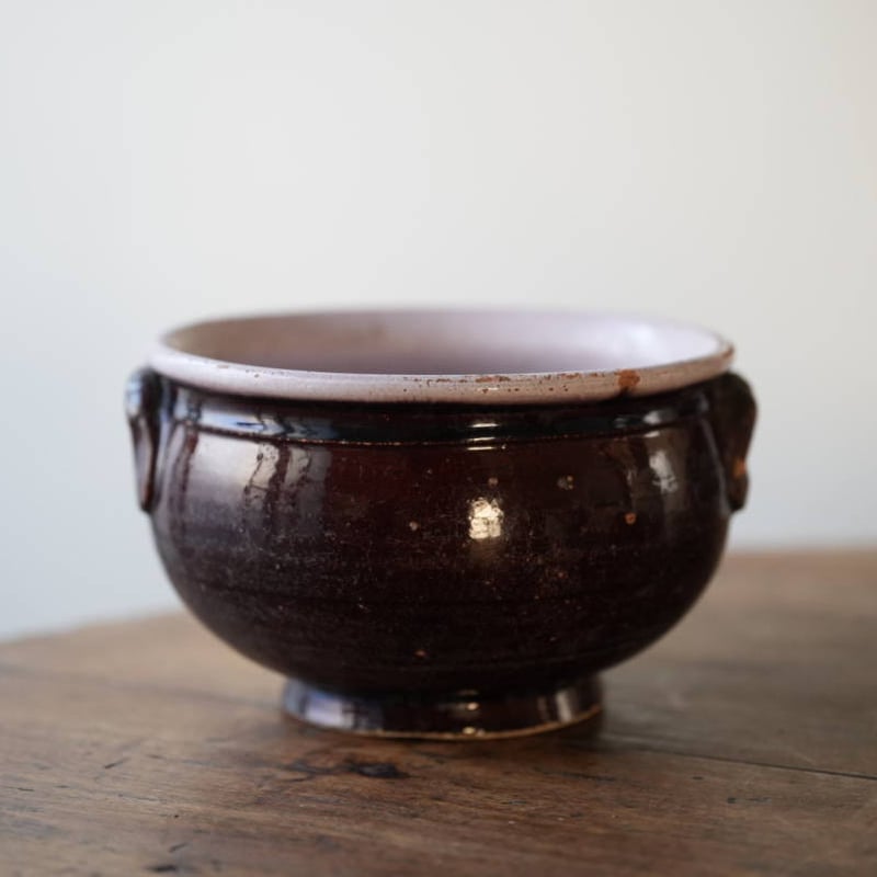 キュノワール 無地 ボウル 丸鉢 スーピエール スープボウル / 1800年代