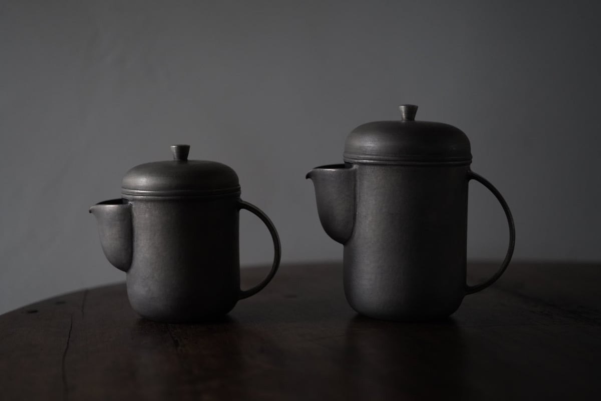 銀彩ピューターペリカンポット・ジャグ / 服部竜也 | gallery yaichi