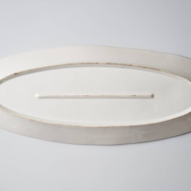 白磁のポワソンプレート ビストロ魚皿 / 1900年前後・France | gallery