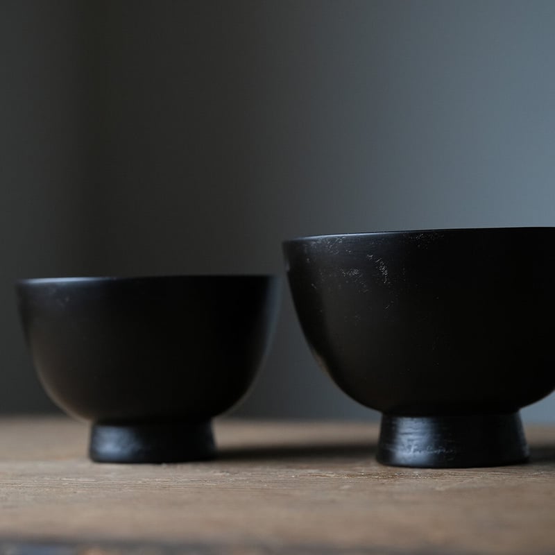 黒漆花鳥蒔絵椀2客　中川政七商店や象彦、九谷焼、漆琳堂や山田平安堂好きに 黒漆花鳥蒔絵椀2客中川政七商店や象彦、九谷焼、漆