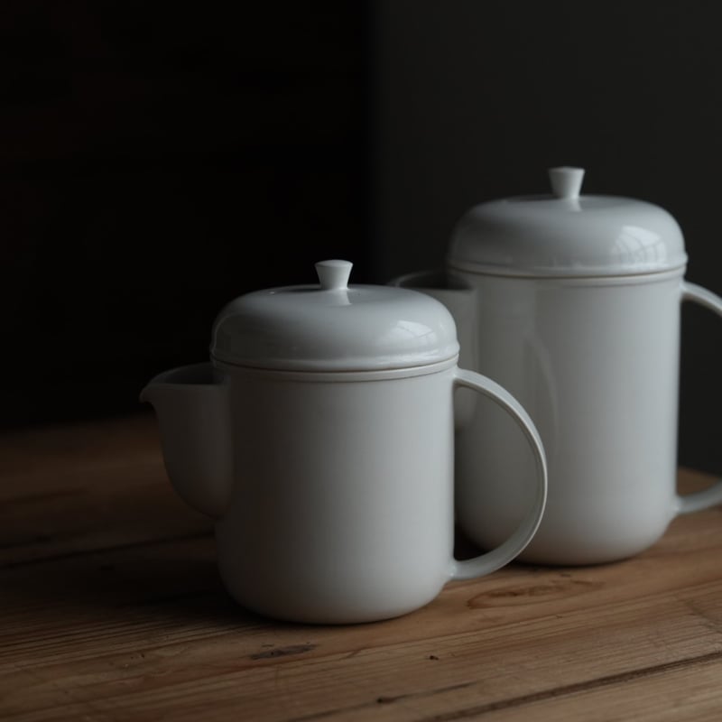 白釉ペリカンポット・ジャグ / 服部竜也 | gallery yaichi