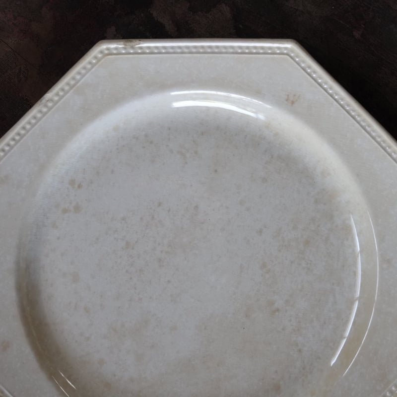 creil et montereau ブルー　カップ　ファイアンス フィーヌ Creil et Montereau【Gaulois】カップ＆ソーサー_B/クレイユ