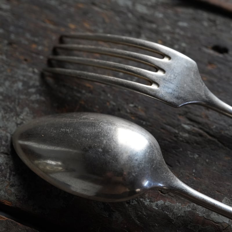 CHRISTOFLE クリストフル デザートフォーク・スプーン / 1900年前後