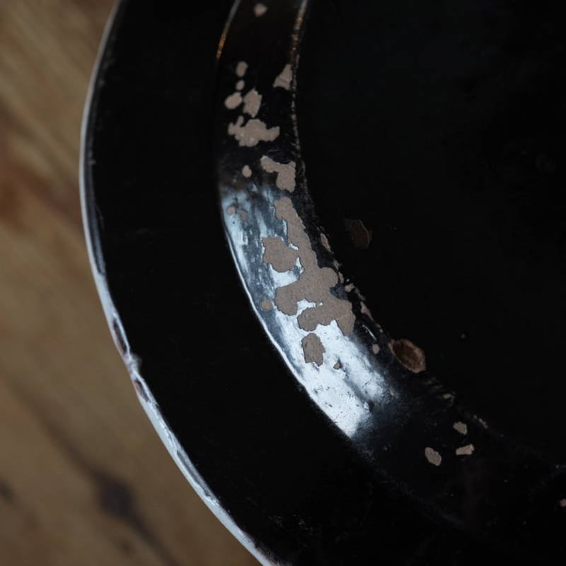 キュノワール 無地 リム皿 プレート / 1800年代(19世紀)・フランス