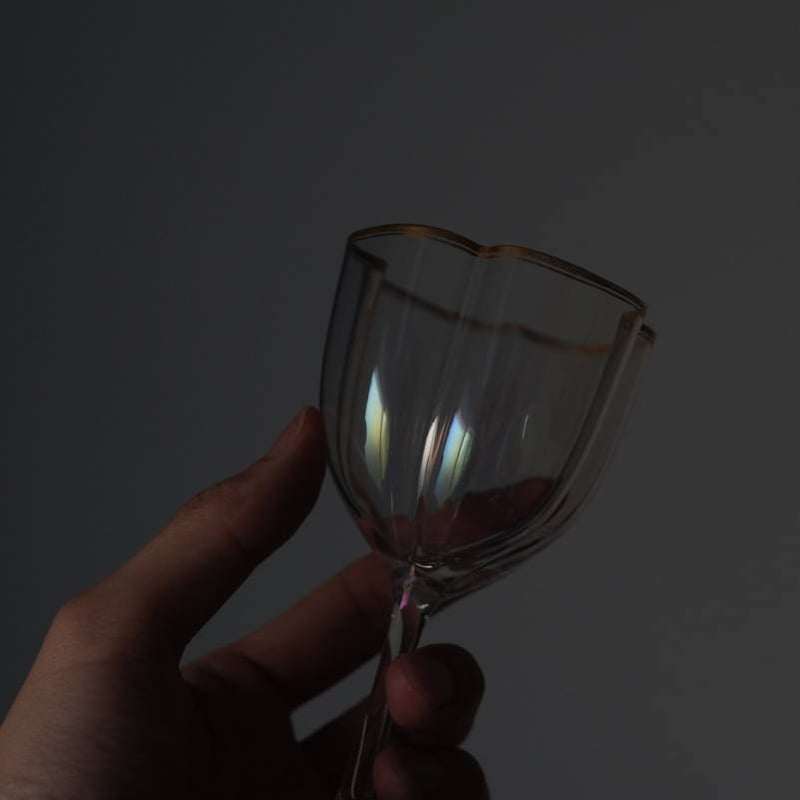 ロブマイヤー Lobmeyr Quatrefoil Wine Glass_M 一客/ 19-2