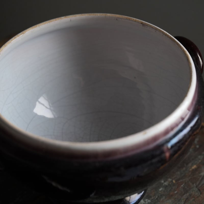 Cul Noir キュノワール 蓋付スーピエール / 1800年代・フランス