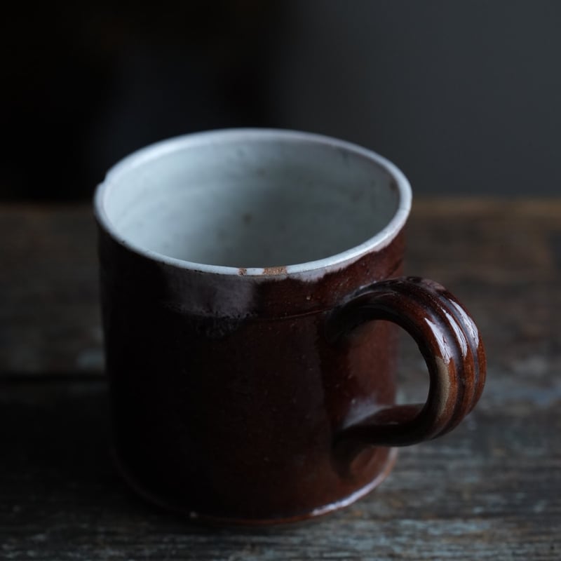 19世紀 古いCul Noir キュノワール マグカップ / 1800年代・フランス