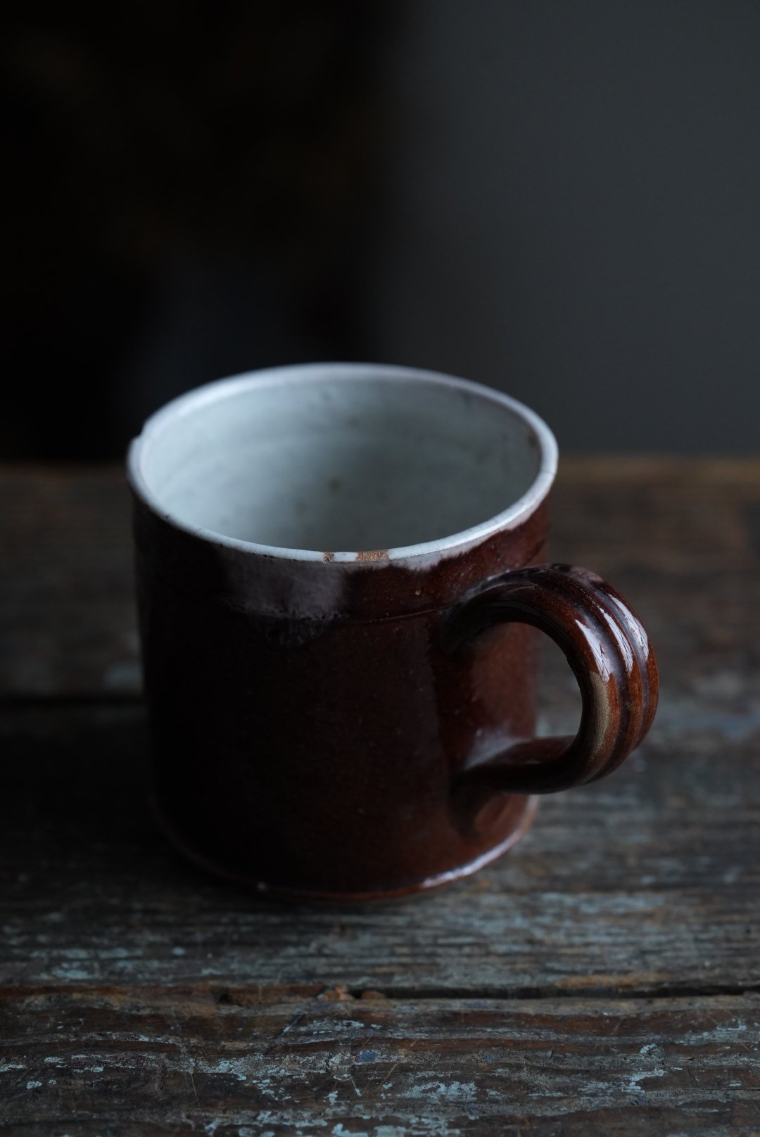 19世紀 古いCul Noir キュノワール マグカップ / 1800年代・フランス