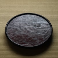 色漆リム皿_青 / 富井貴志 | gallery yaichi