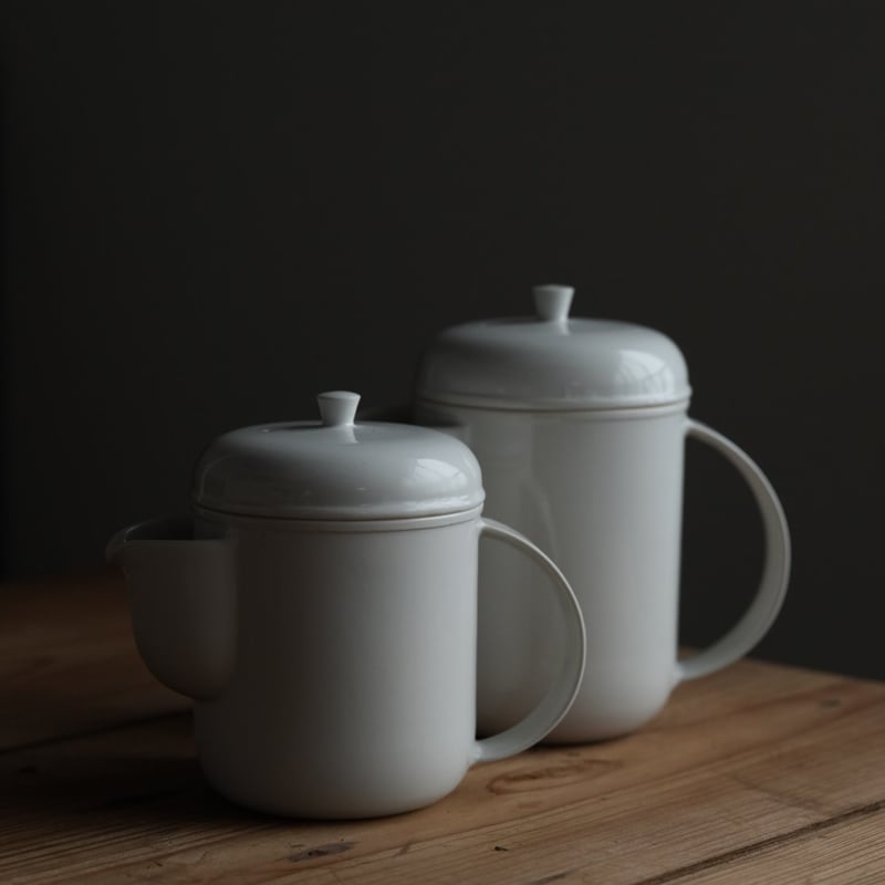 白釉ペリカンポット・ジャグ / 服部竜也 | gallery yaichi