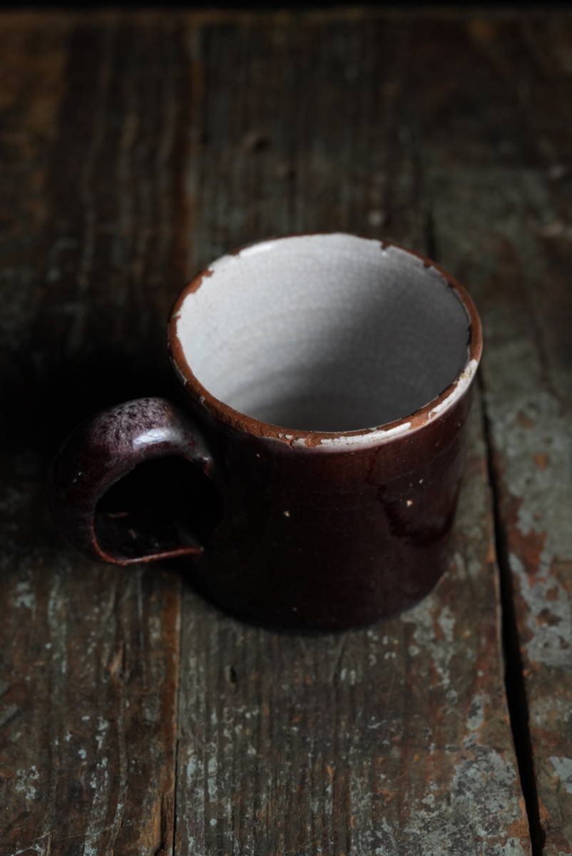 Cul Noir キュノワール 無地 マグカップ / 1800年代(19世紀)・フランス