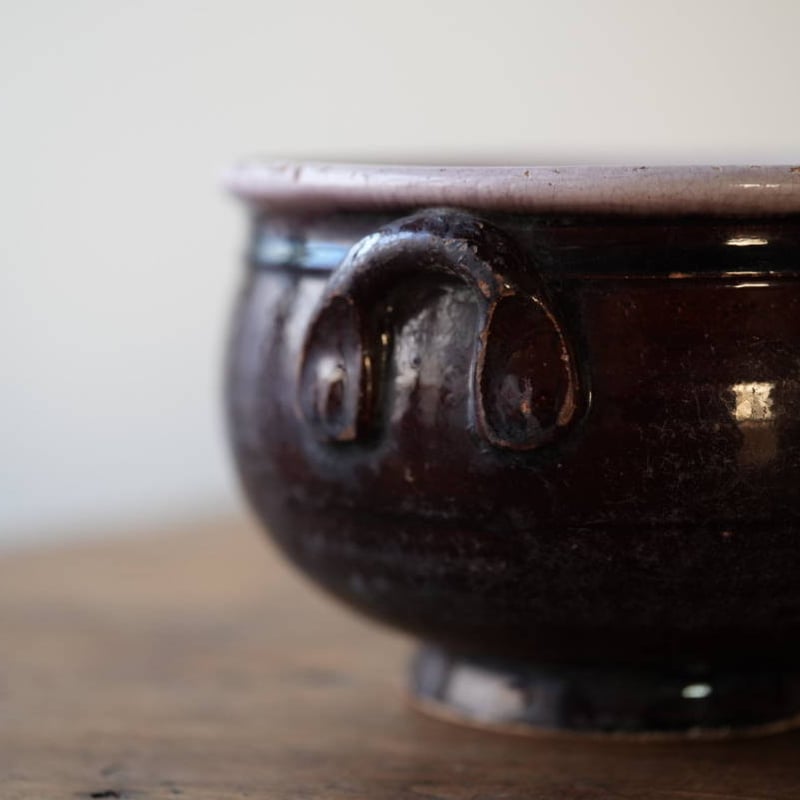 キュノワール 無地 ボウル 丸鉢 スーピエール スープボウル / 1800年代