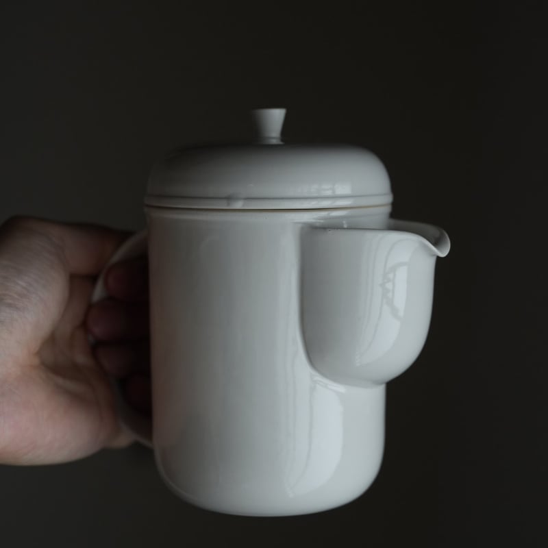 白釉ペリカンポット・ジャグ / 服部竜也 | gallery yaichi