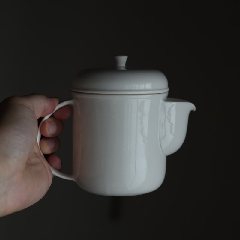 白釉ペリカンポット・ジャグ / 服部竜也 | gallery yaichi