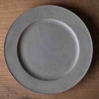 色漆リム皿_白 / 富井貴志 | gallery yaichi