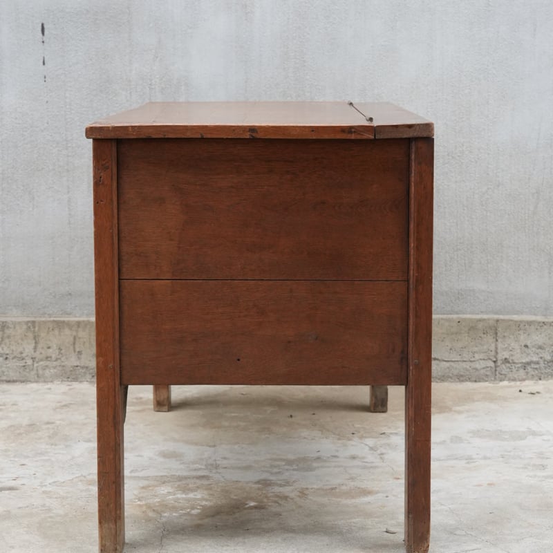 未使用 大正時代 フランス製◇フタ付近純銀製 麦模様手磨き切子