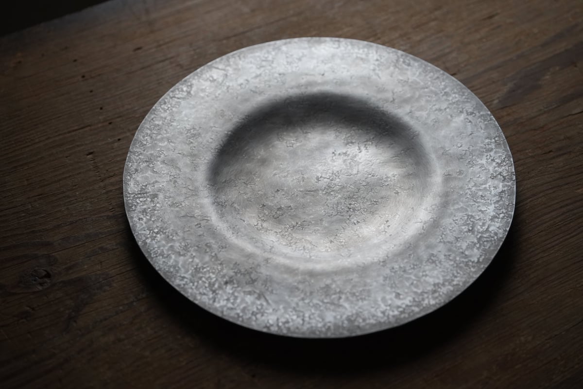 渡辺遼　アルミニウム　皿　壁掛け 渡辺遼 アルミニウム 皿 壁掛け 渡辺遼 アルミニウム 皿 壁掛け