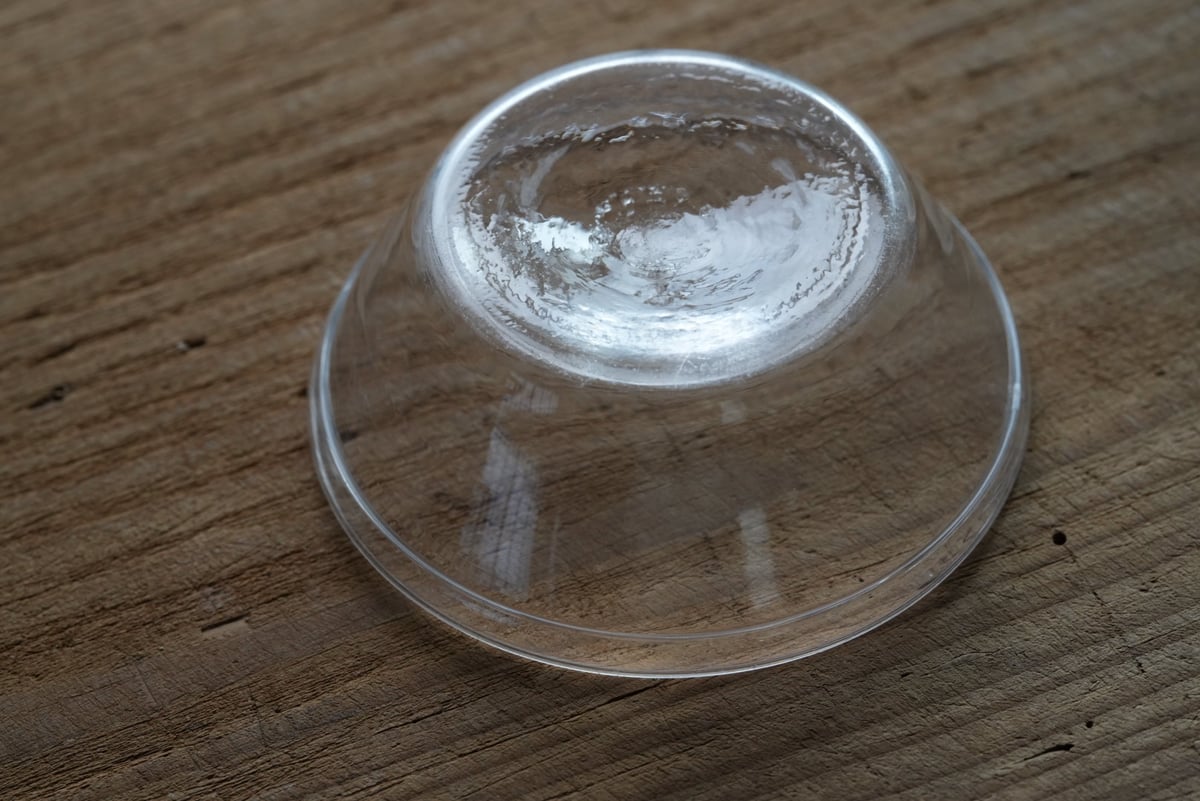 18-19世紀 スウェーデン 古い手吹きの色ガラスボウル鉢 アンティーク fit=scale-down,w=1200