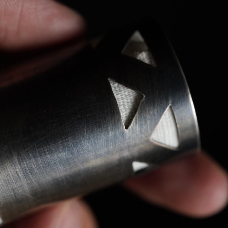 中国七宝の茶巾筒 中国七宝の茶巾筒