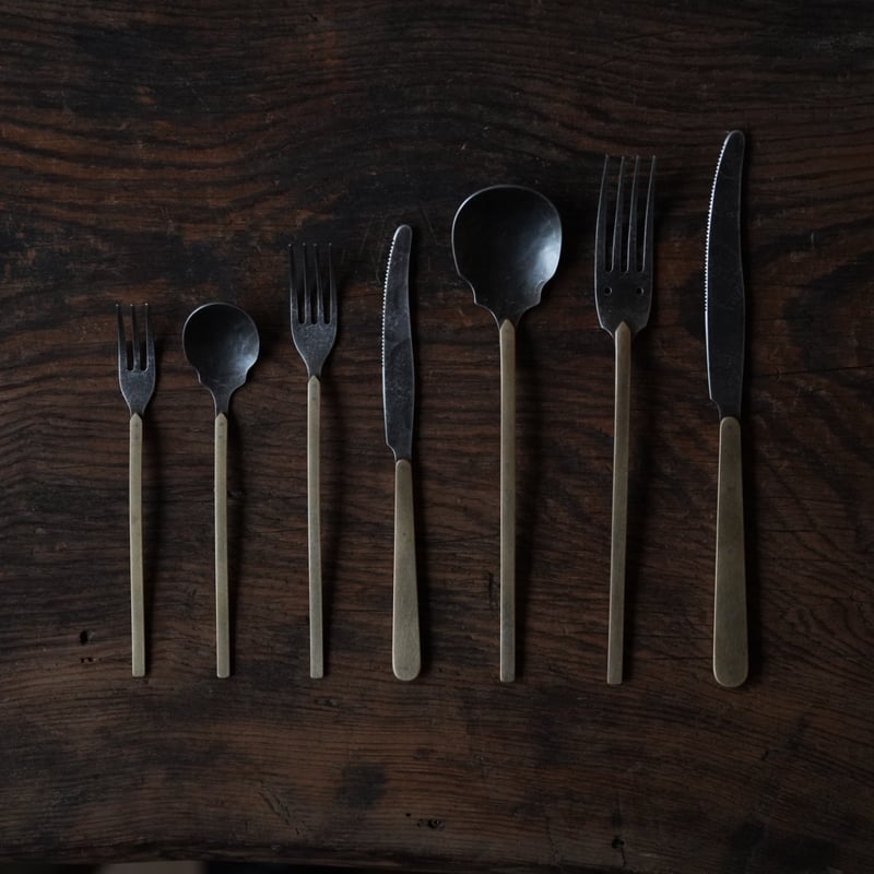 Dessert spoon&fork＆knife , Tea spoon&fork / 小西光