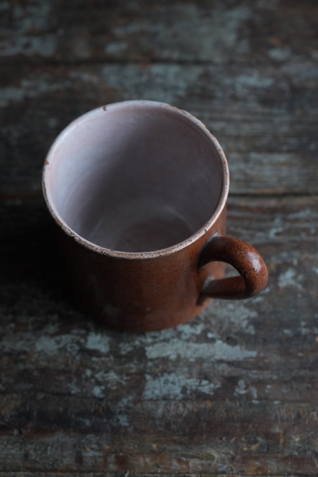 フランスアンティーク キュノワール マグカップ スープカップ Cul Noir