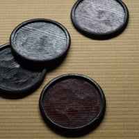 色漆リム皿_黄 / 富井貴志 | gallery yaichi