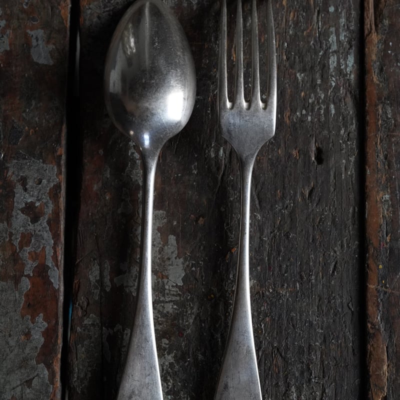 CHRISTOFLE クリストフル デザートフォーク・スプーン / 1900年前後