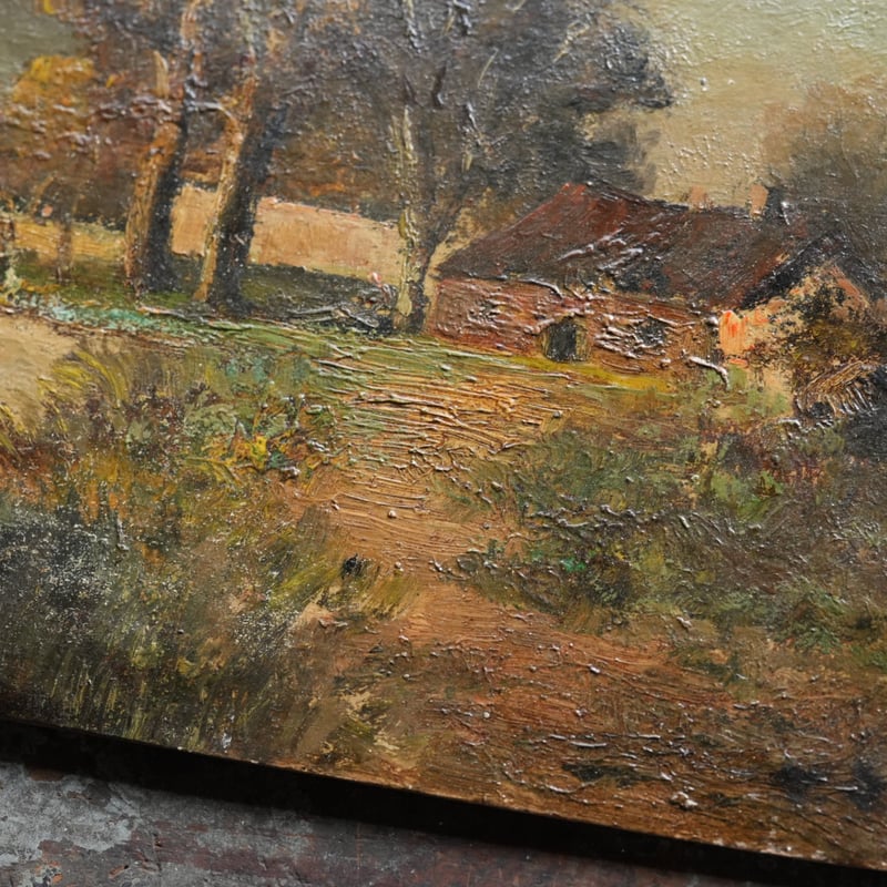 19世紀 フランス 風景画 油彩画 | gallery yaichi