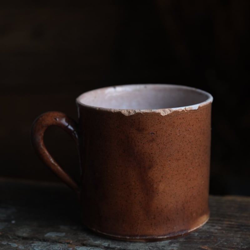 19世紀 古いCul Noir キュノワール マグカップ / 1800年代・フランス