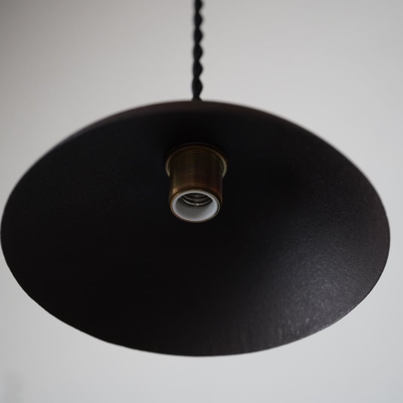 渡辺遼 / ペンダントライトシェード ランプシェード_鉄 / 渡辺遼 | gallery yaichi