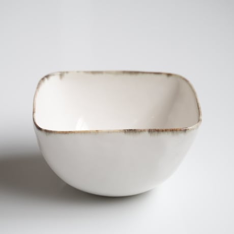 【安藤雅信】出品物② 安藤雅信】片口鉢 L (白マット釉) | ギャルリ百草 online store