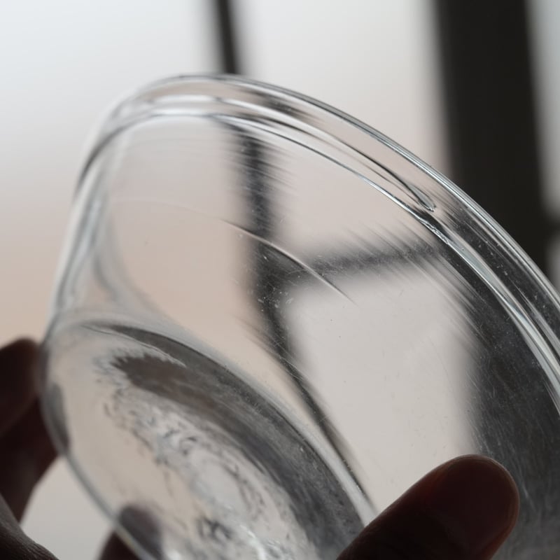 手吹きガラスのボウル_クリアー / 19世紀・スウェーデン A | gallery