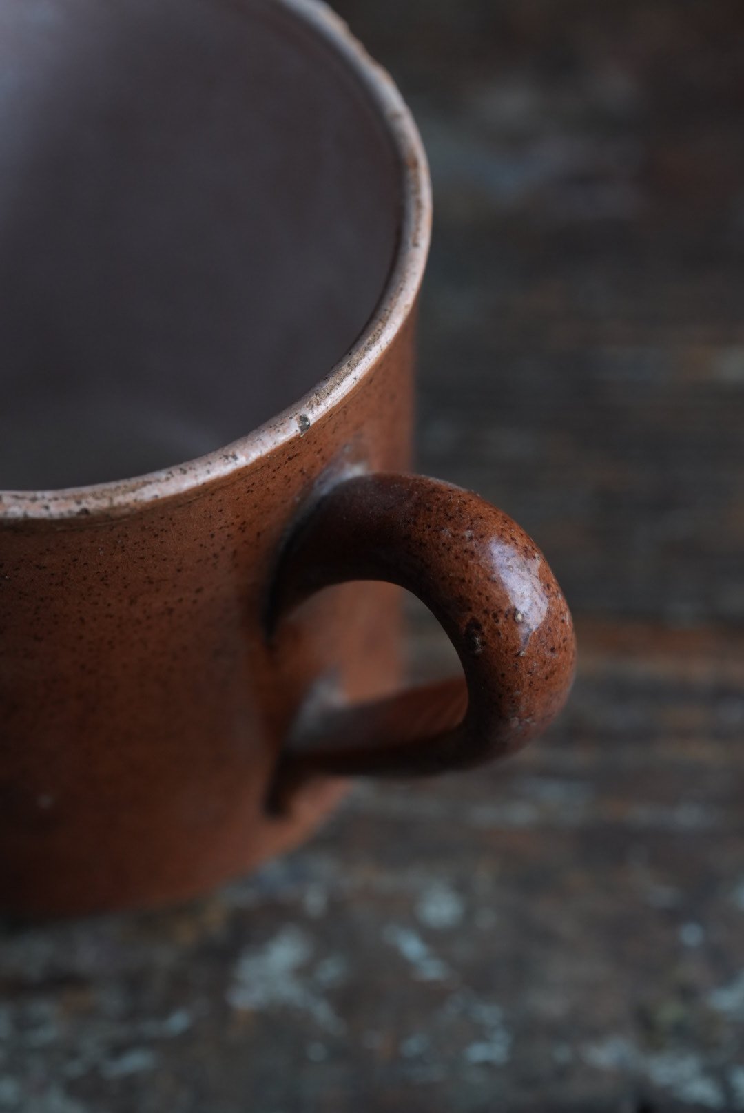 19世紀 古いCul Noir キュノワール マグカップ / 1800年代・フランス