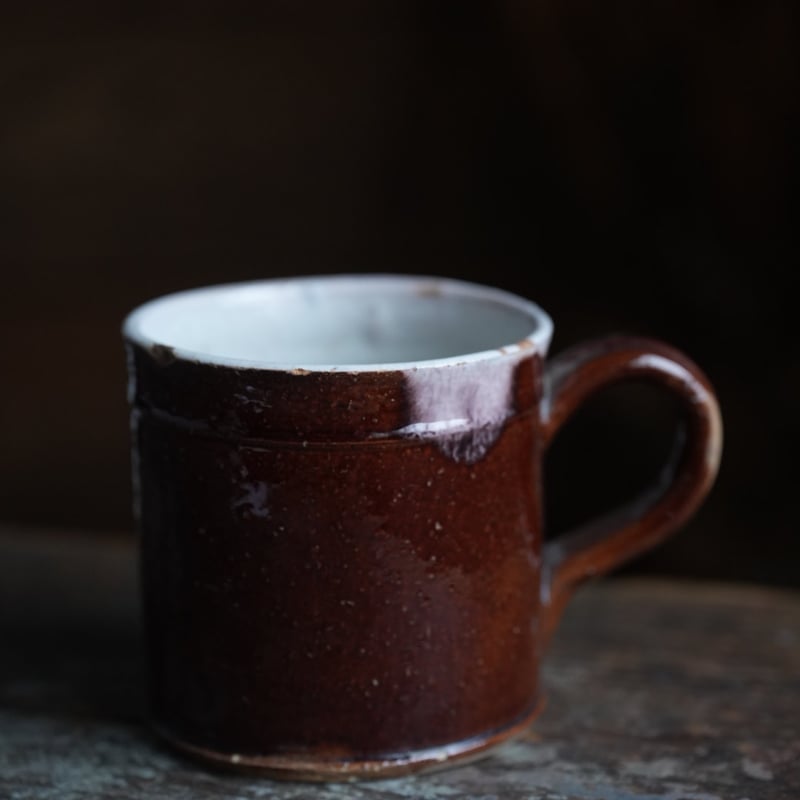 19世紀 古いCul Noir キュノワール マグカップ / 1800年代・フランス