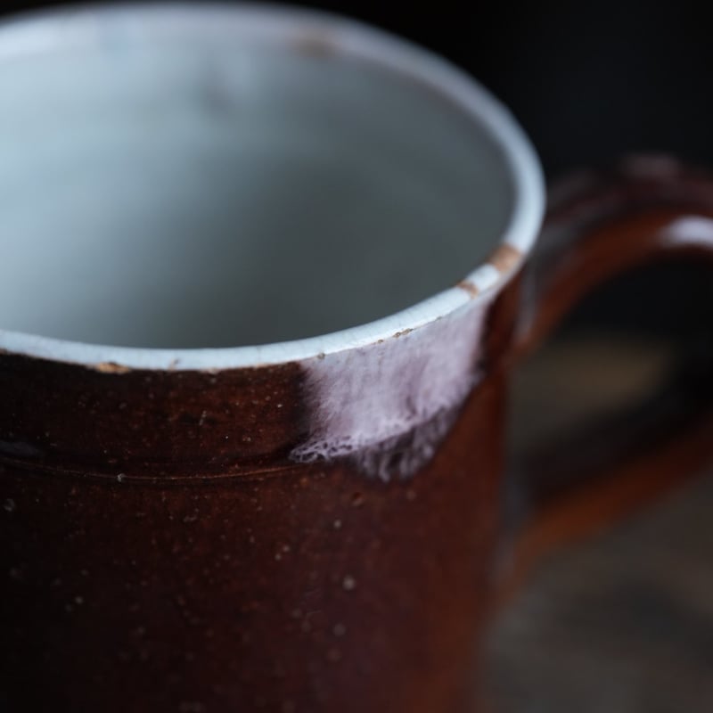 19世紀 古いCul Noir キュノワール マグカップ / 1800年代・フランス