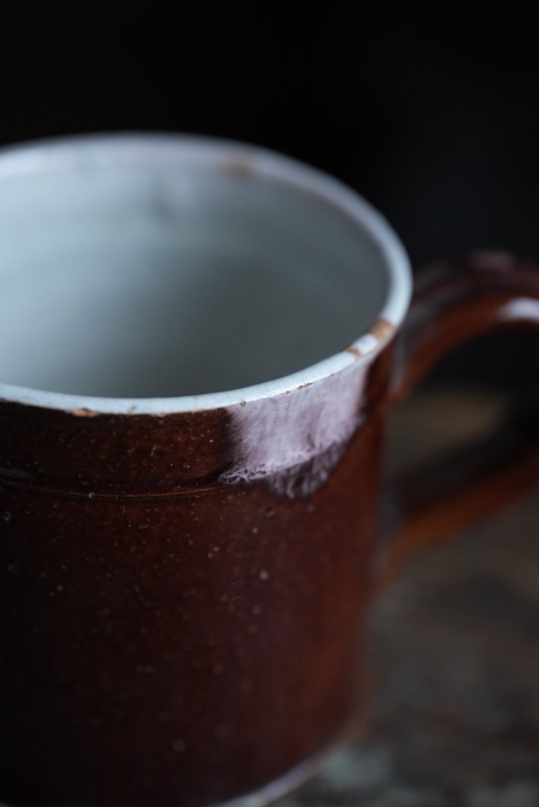 19世紀 古いCul Noir キュノワール マグカップ / 1800年代・フランス