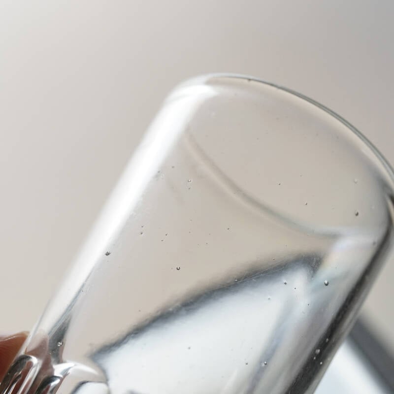 古い型吹きガラスのビストロトールグラス 1客 / 1800年台・19