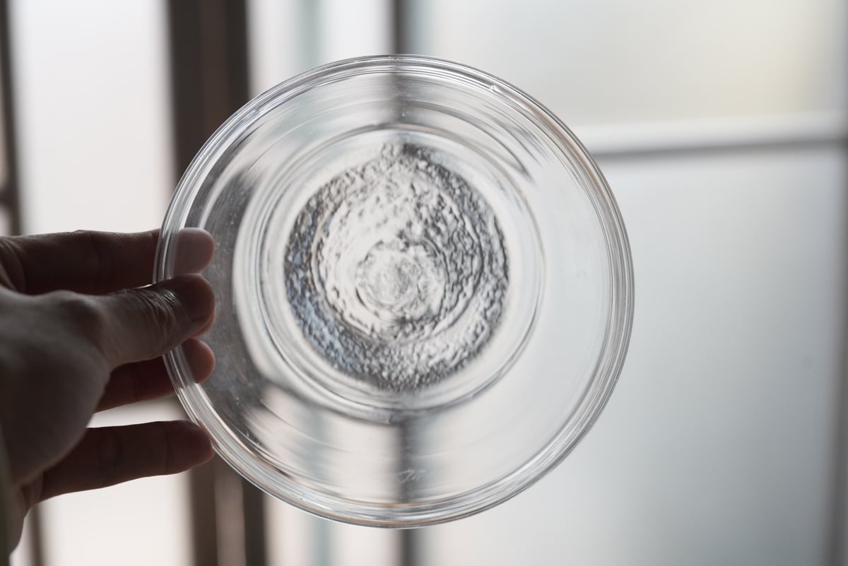 18-19世紀 スウェーデン 古い手吹きの色ガラスボウル鉢 アンティーク 18-19世紀 スウェーデン 古い手吹きの色ガラスボウル鉢 / Sweden 18