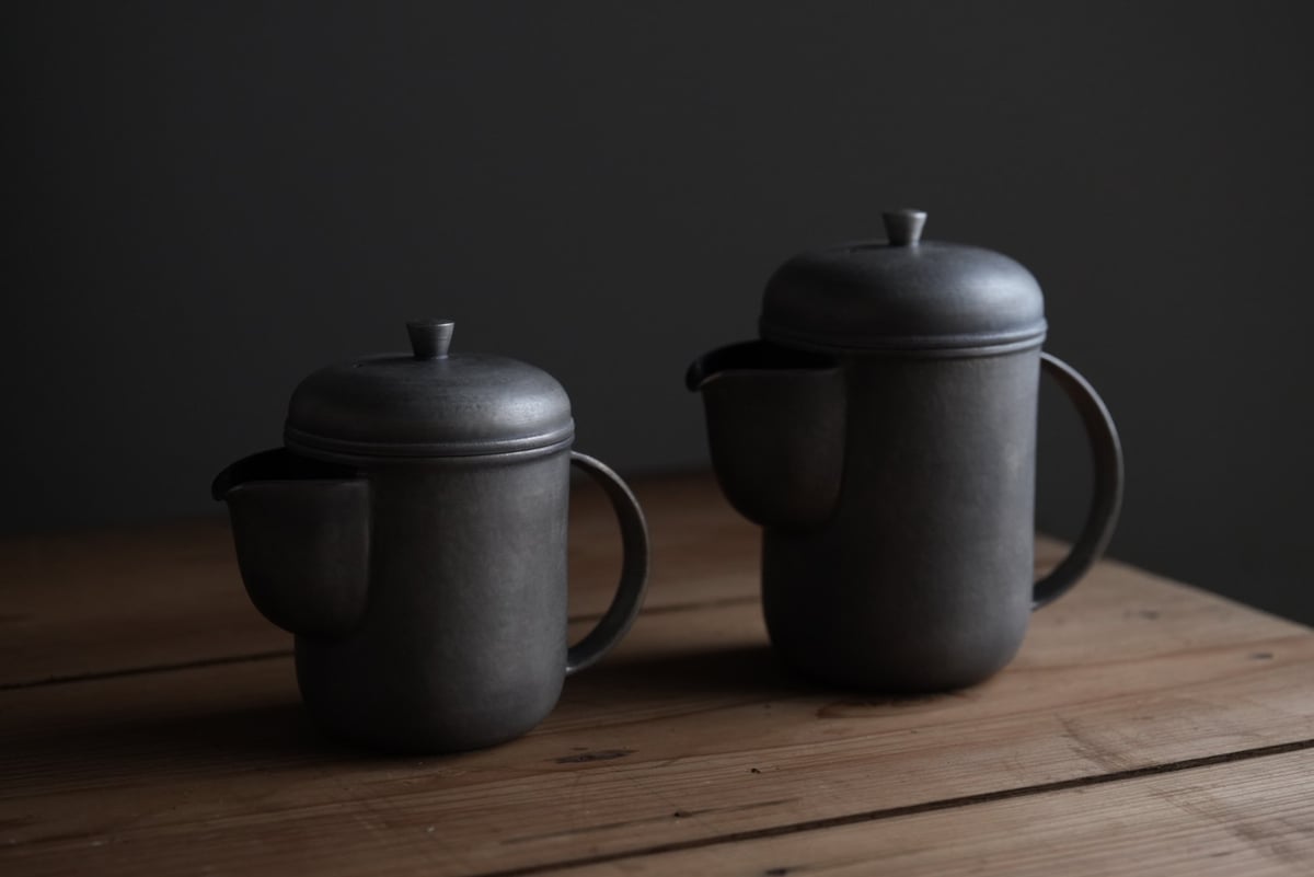 銀彩ピューターペリカンポット・ジャグ / 服部竜也 | gallery yaichi