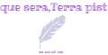 que sera,Terra pist's on line STORE