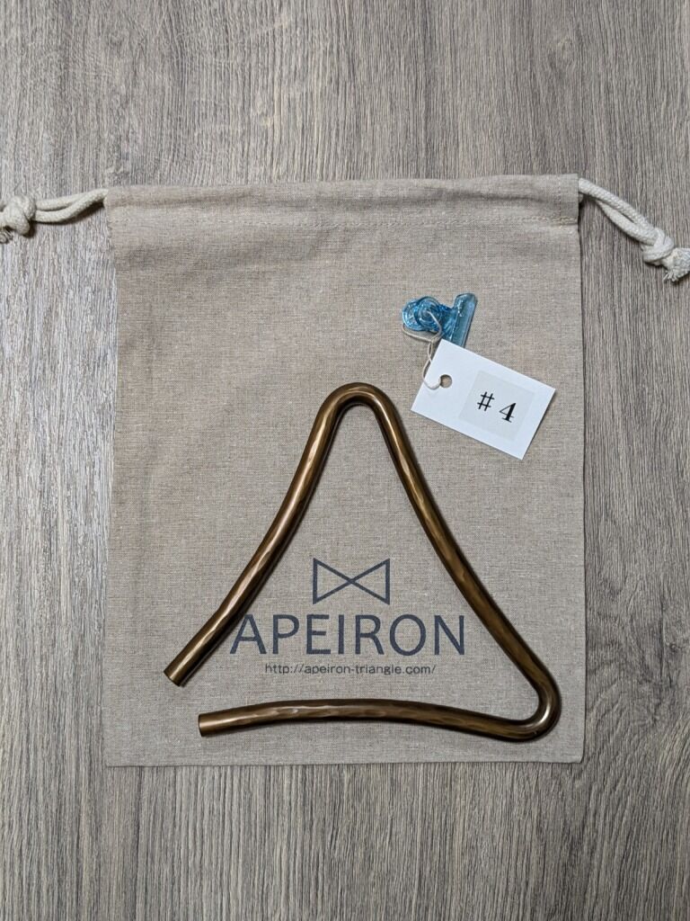 トライアングル（7インチ）T7B | APEIRON-トライアングル工房