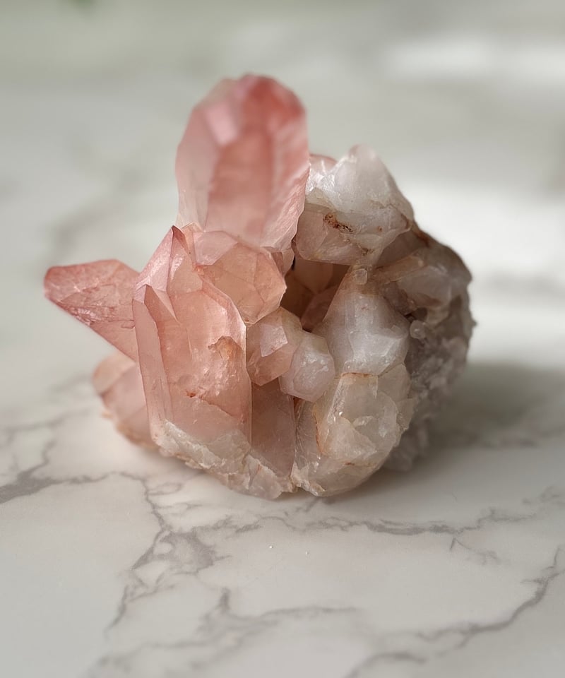 ピンクレムリアンシード クラスター 原石 ピンクレムリアン クラスター 原石｜レムリアンシードクリスタル