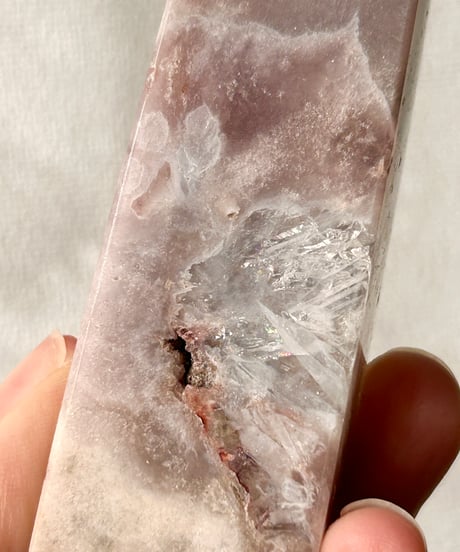 【ハイクオリティ】ピンクアメジストタワー①◇ Pink Amethyst Tower ◇天然石・パワーストーン